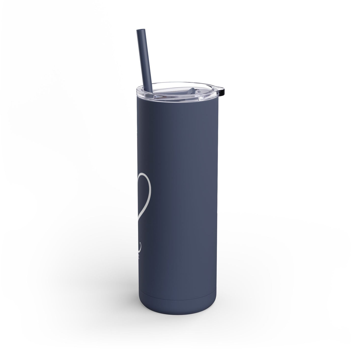 Skinny Matte Tumbler with Elegant Design, Perfect for Coffee Lovers, Travel, Gifts, Eco-Friendly, Party Favors, Daily Use