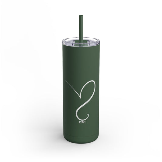Skinny Matte Tumbler with Elegant Design, Perfect for Coffee Lovers, Travel, Gifts, Eco-Friendly, Party Favors, Daily Use