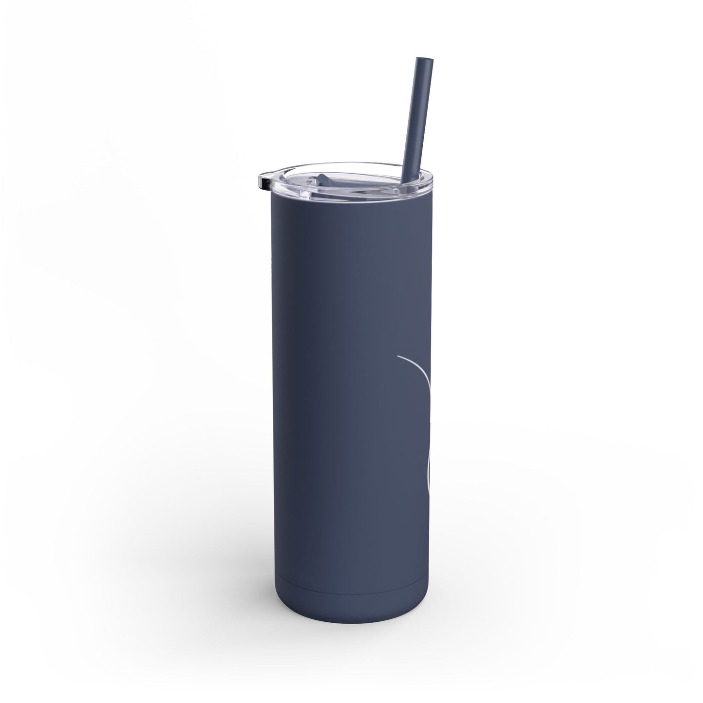 Skinny Matte Tumbler with Elegant Design, Perfect for Coffee Lovers, Travel, Gifts, Eco-Friendly, Party Favors, Daily Use